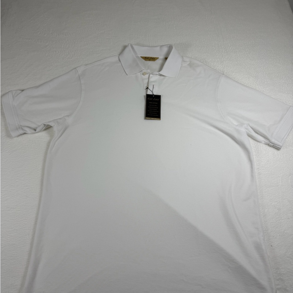 Men's White Polo Shirt by Ralph Lauren - Classic Short Sleeve